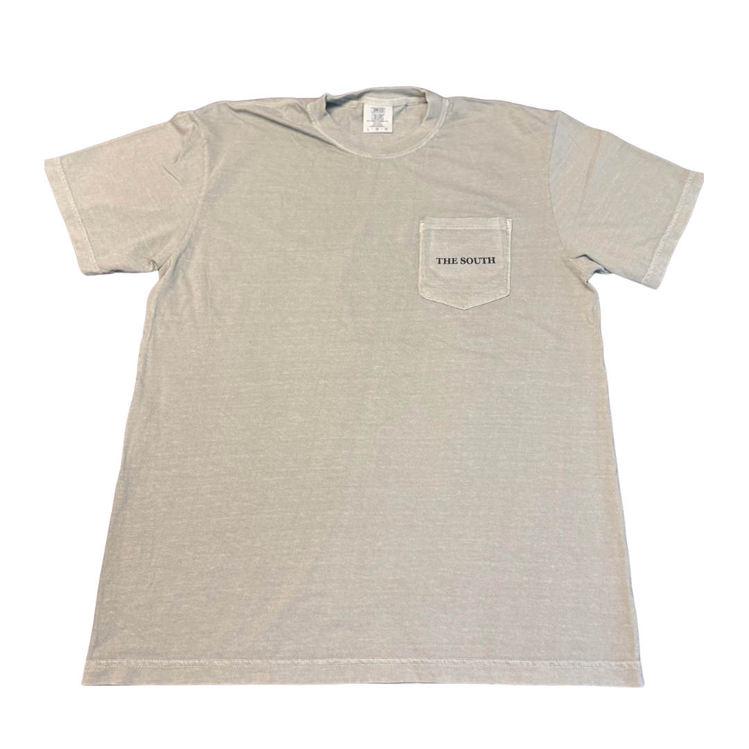 The Buck Pocket Tee - Khaki - The South