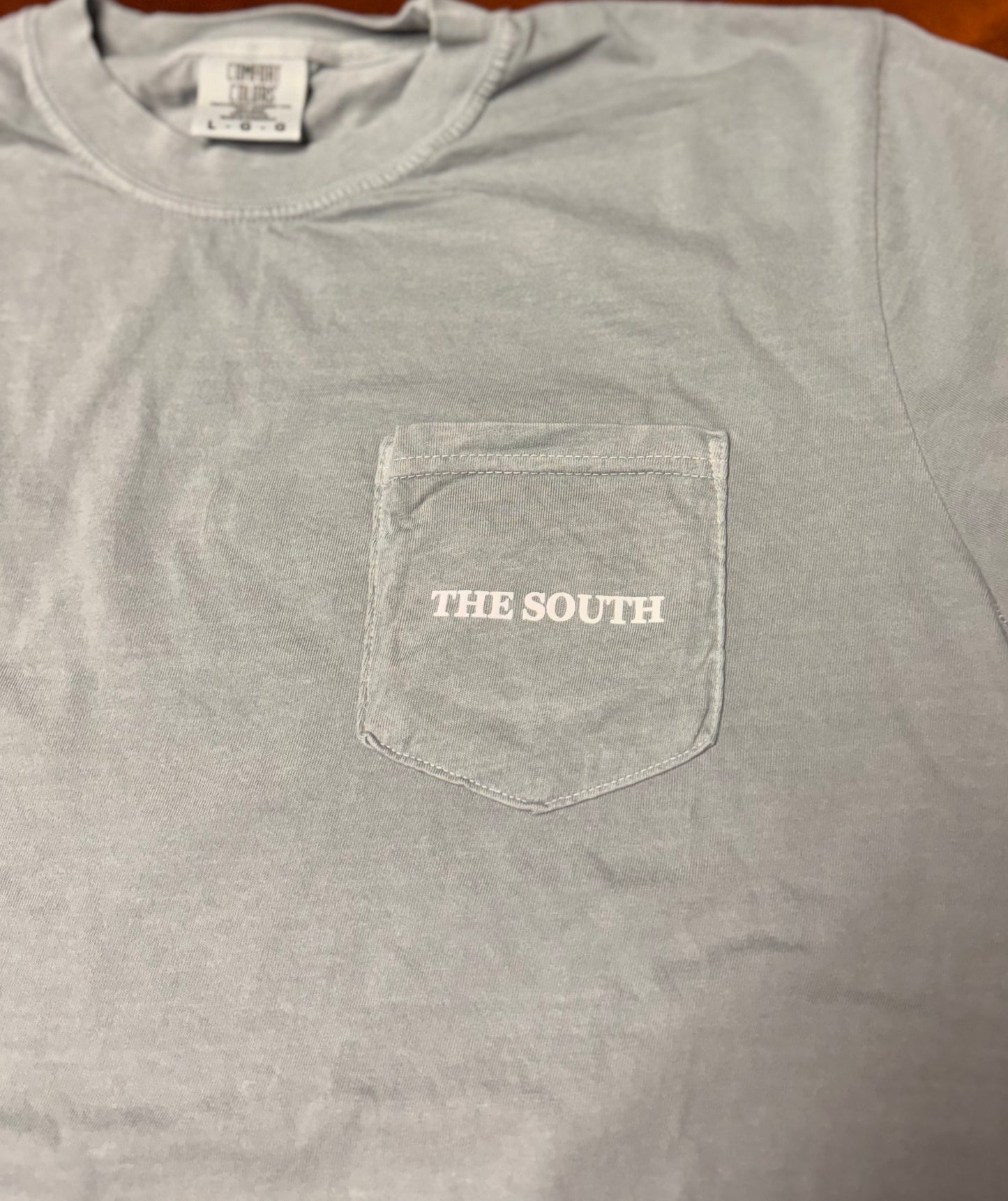 The Buck Pocket Tee - Granite - The South