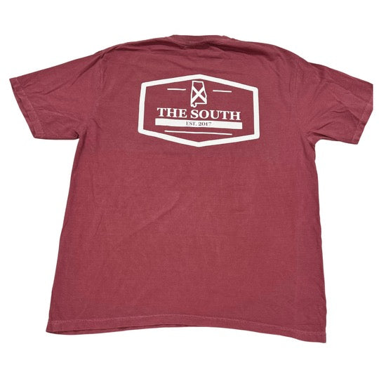 The South Pocket Tee - Brick - The South