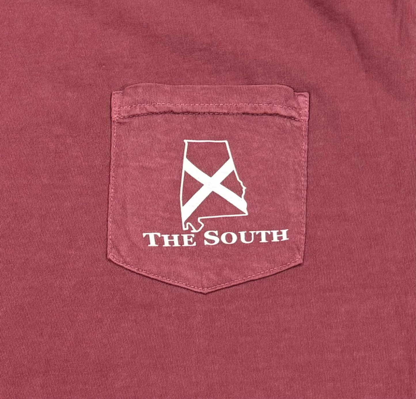 The South Pocket Tee - Brick - The South