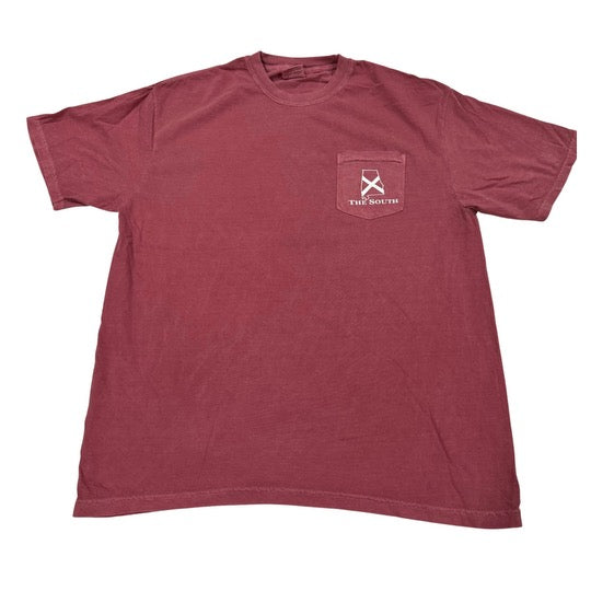 The South Pocket Tee - Brick - The South