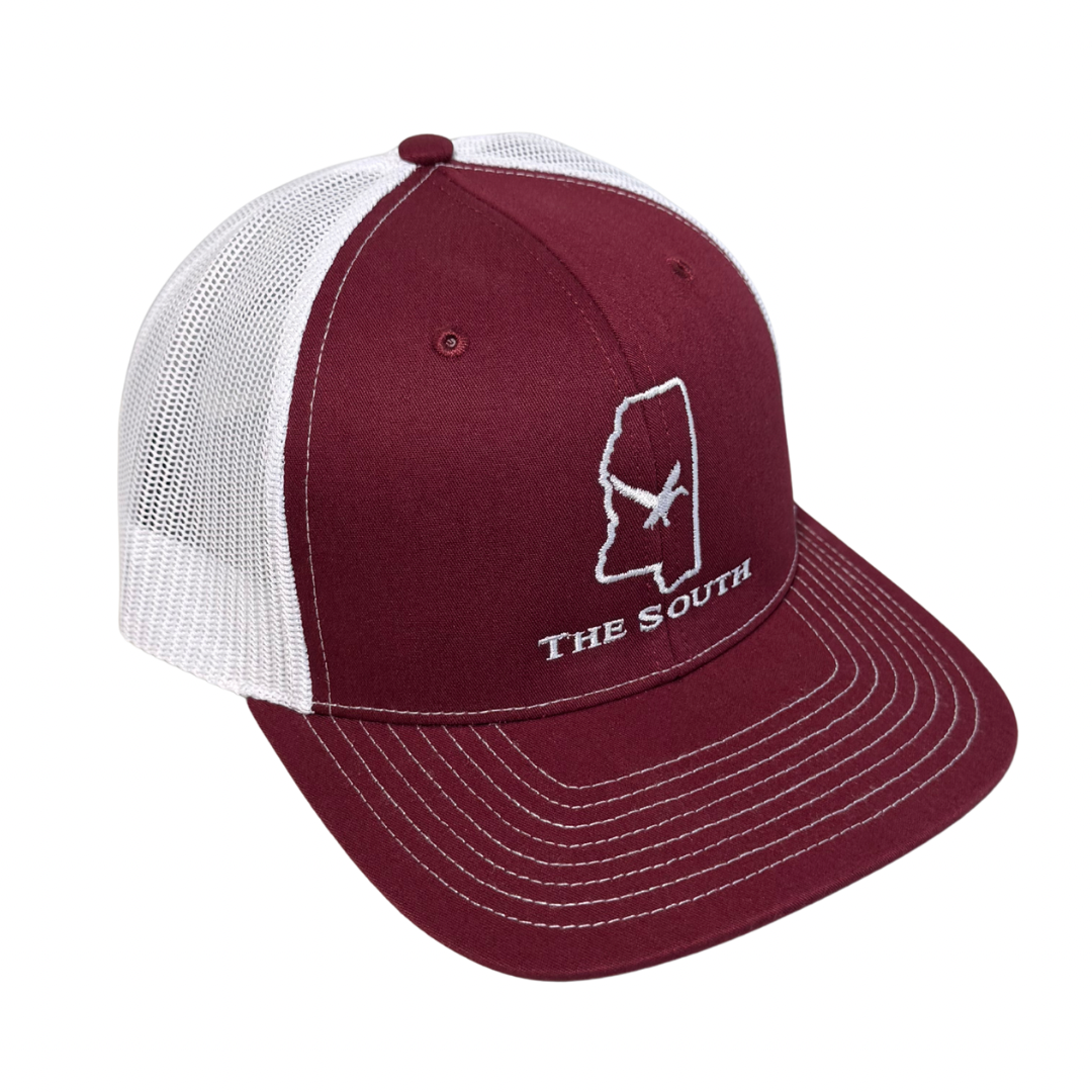 Maroon/White/White - MS - The South
