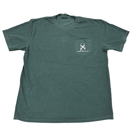 The South Pocket Tee - Blue Spruce - The South