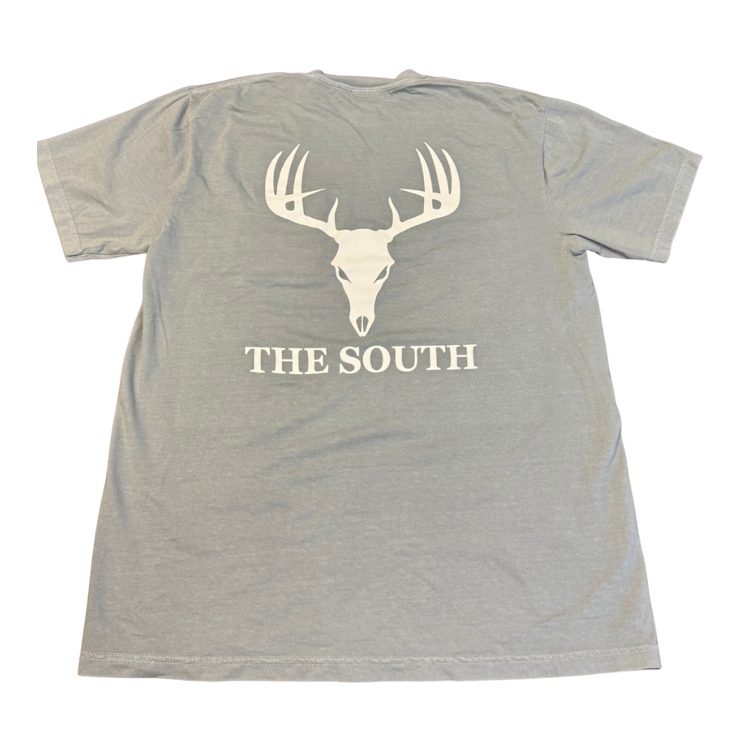 The Buck Pocket Tee - Granite - The South