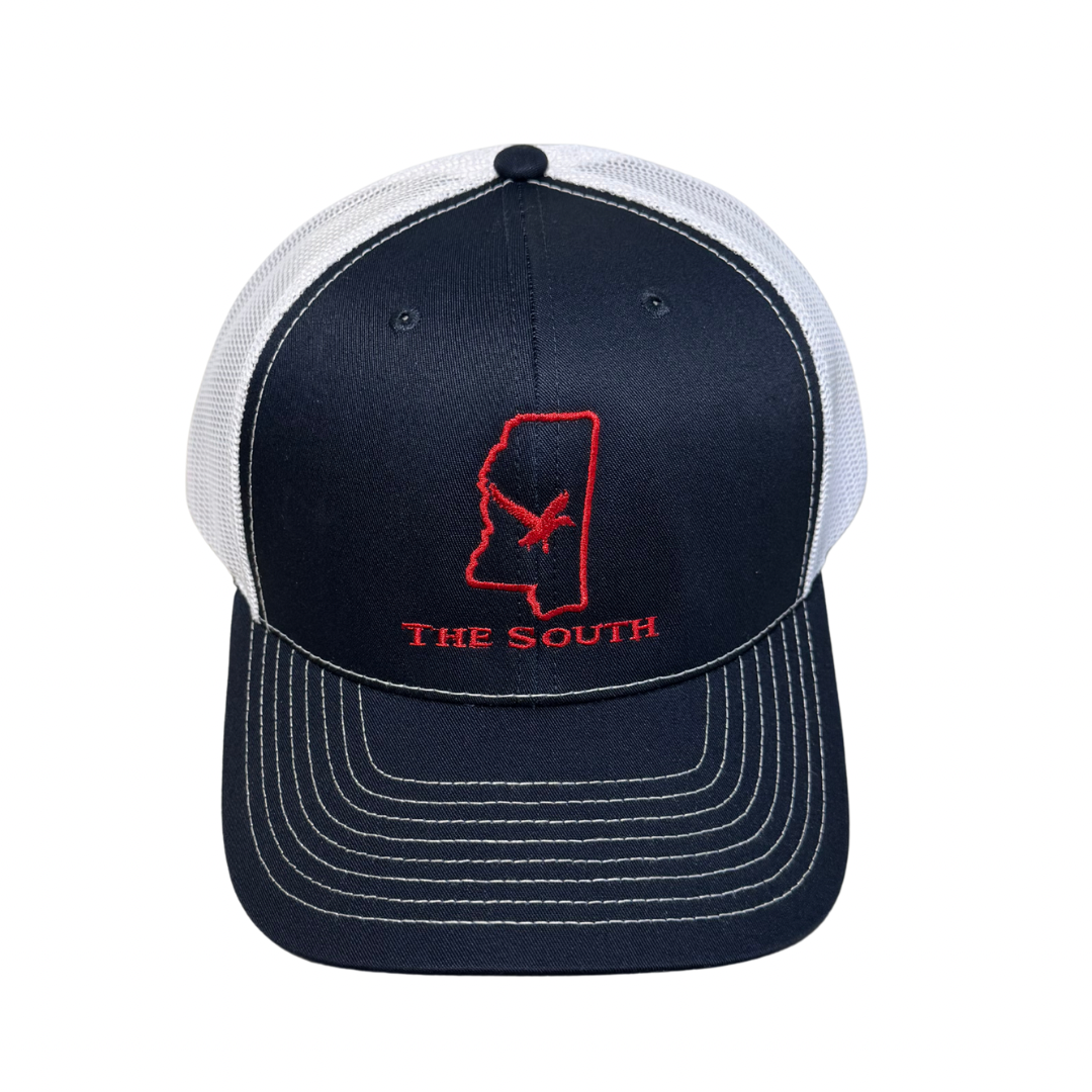 Navy/White/Red - MS - The South