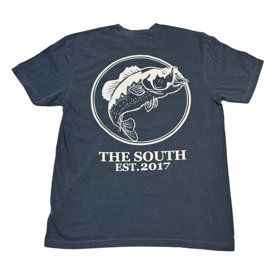 The Bass Tee - Denim - The South