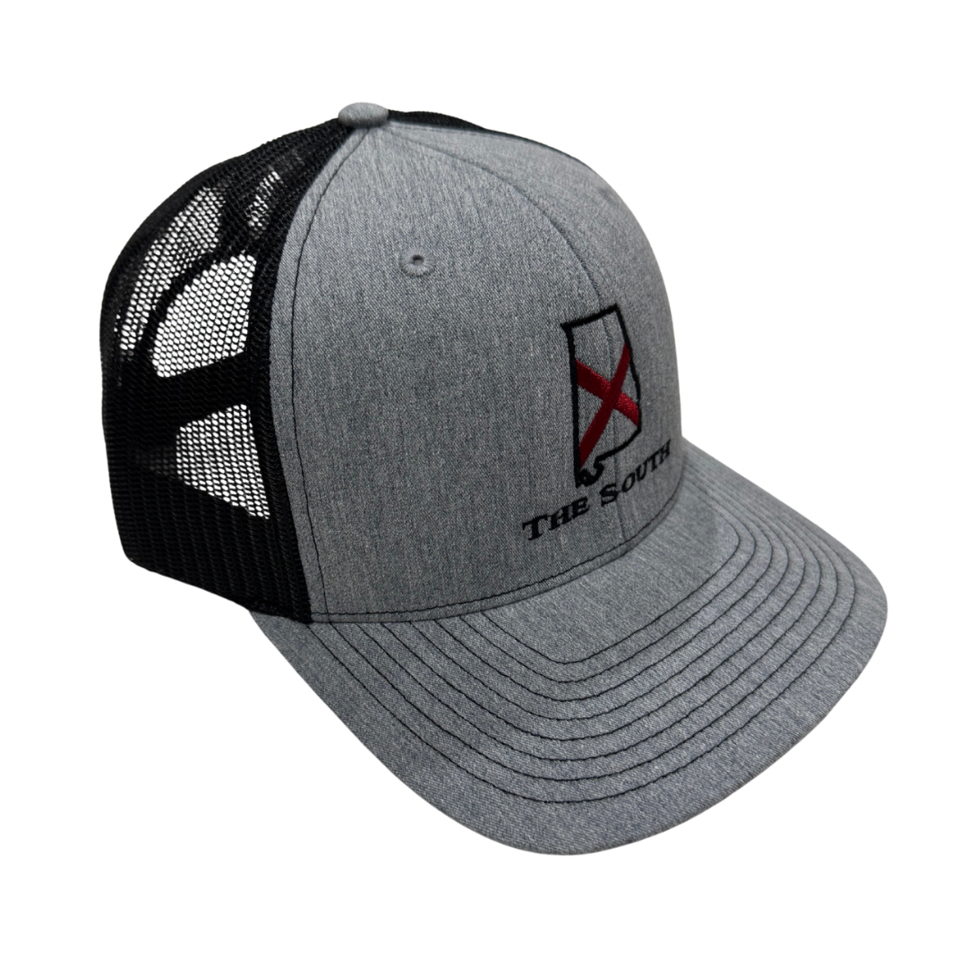 Heather Grey/Black/CrimsonX - The South