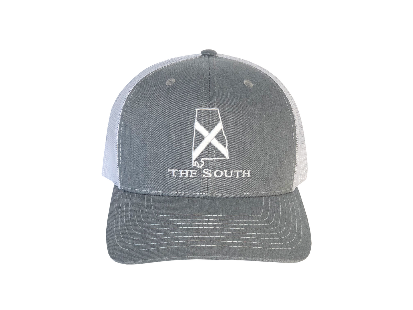 Alabama - Heather Grey/White/White - The South