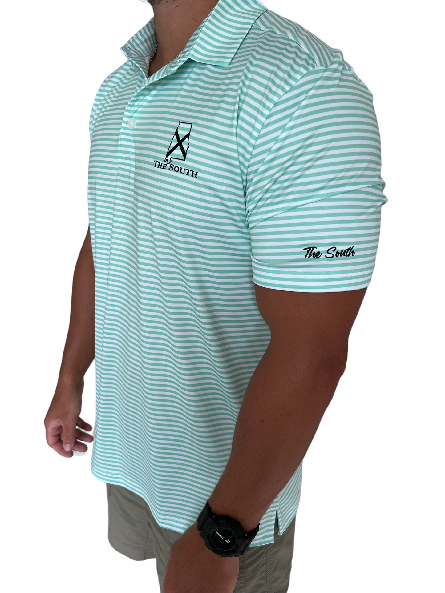Seafoam Green Performance Polo - The South