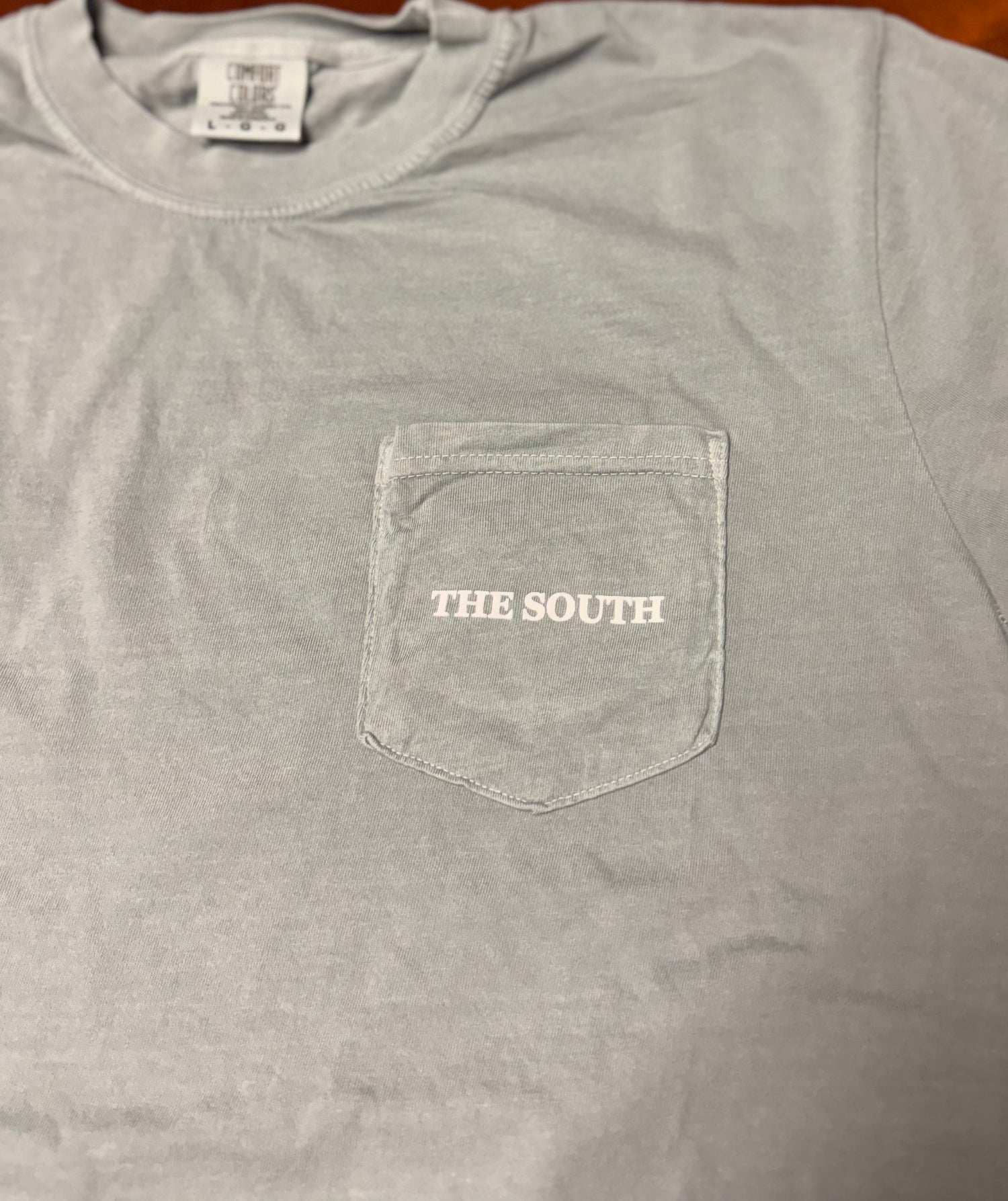 The Buck Pocket Tee - Granite - The South