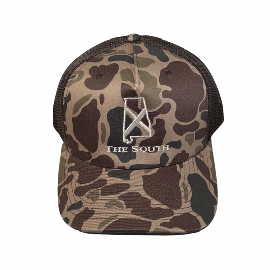 Five Panel - Bark Duck Camo/Brown/Khaki - The South
