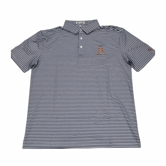 Navy/Orange Performance Polo
