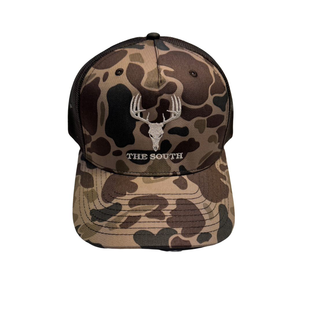 Five Panel - Bark Duck Camo/Brown/Khaki - Buck