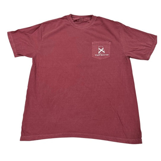 The South Pocket Tee - Brick - The South