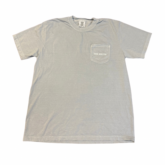 The Buck Pocket Tee - Granite - The South