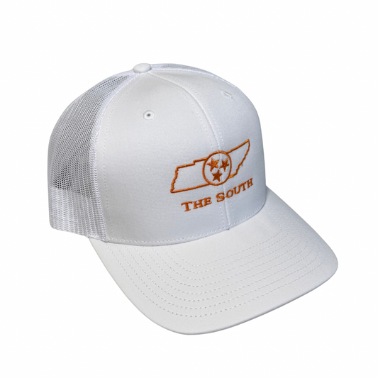 Solid White/Orange - TN - The South