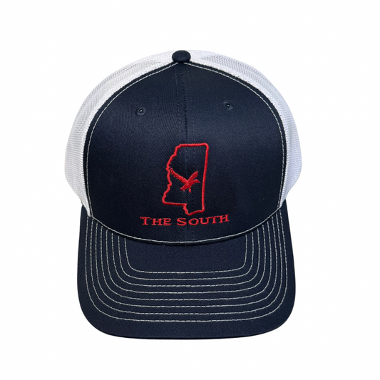 Navy/White/Red - MS - The South