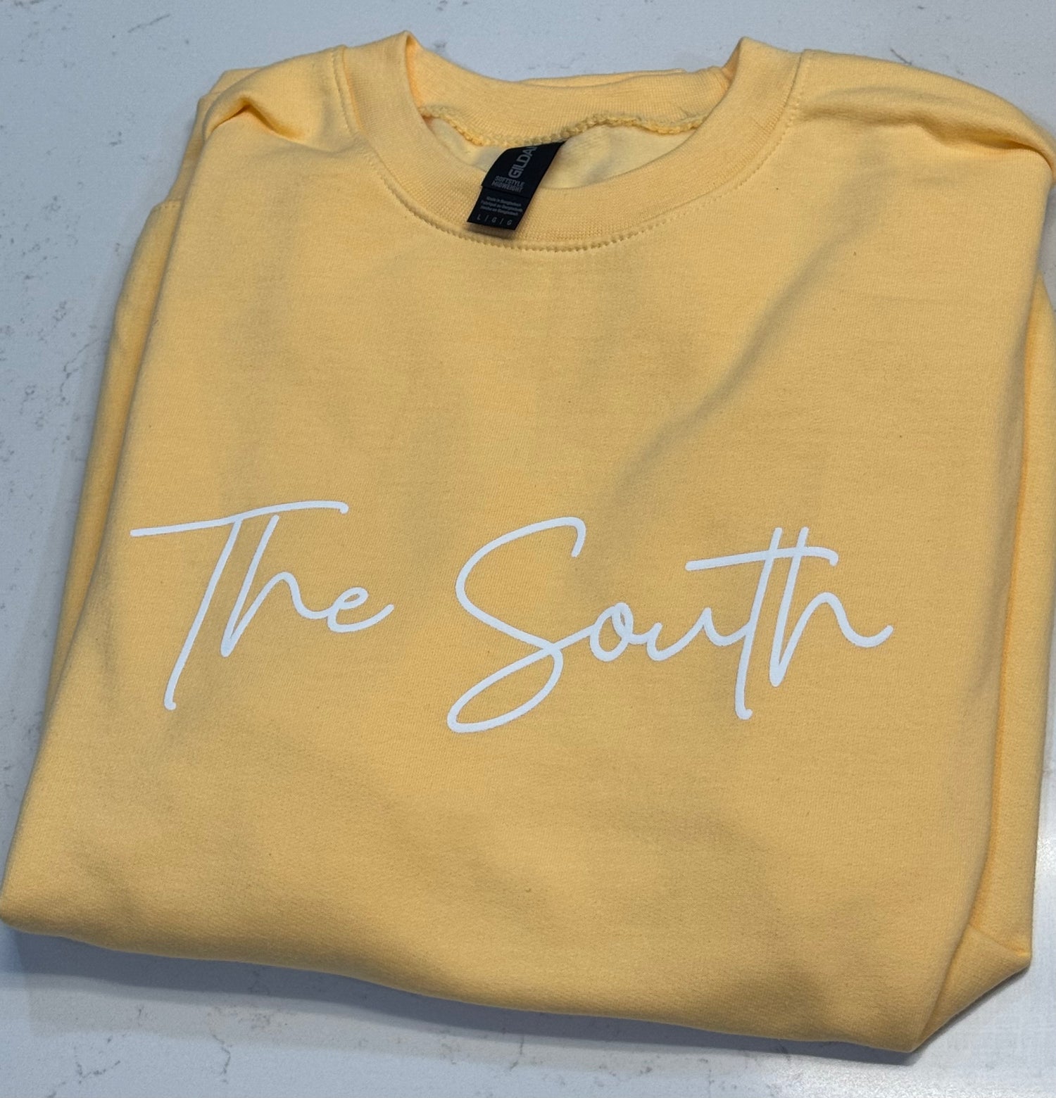 Crewneck Sweatshirt - Yellow Haze - The South