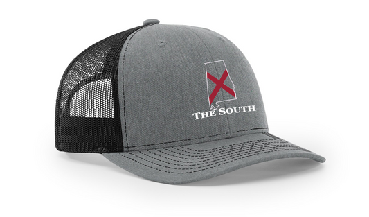 Heather Grey/Black/CrimsonX - The South