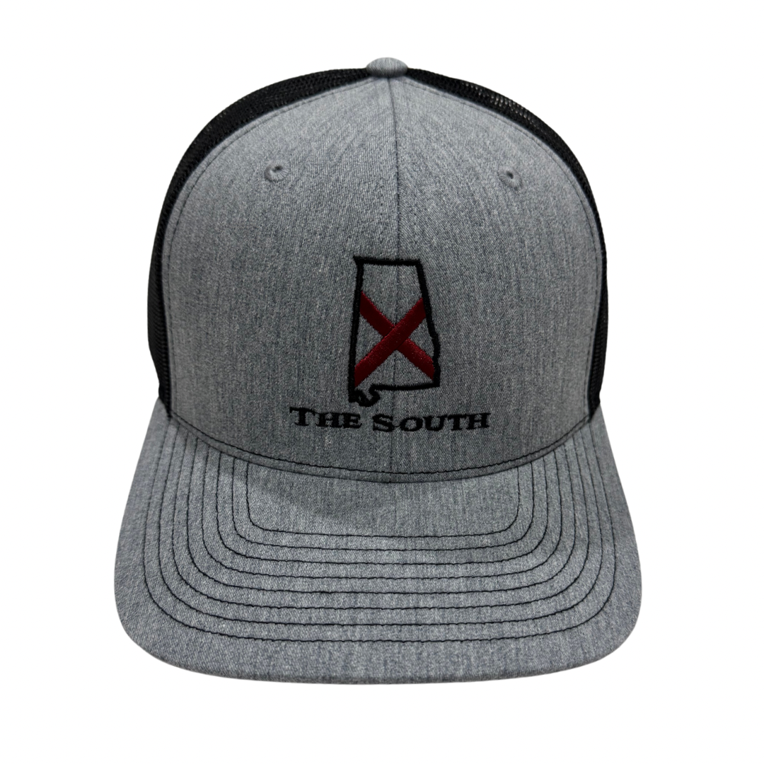 Heather Grey/Black/CrimsonX