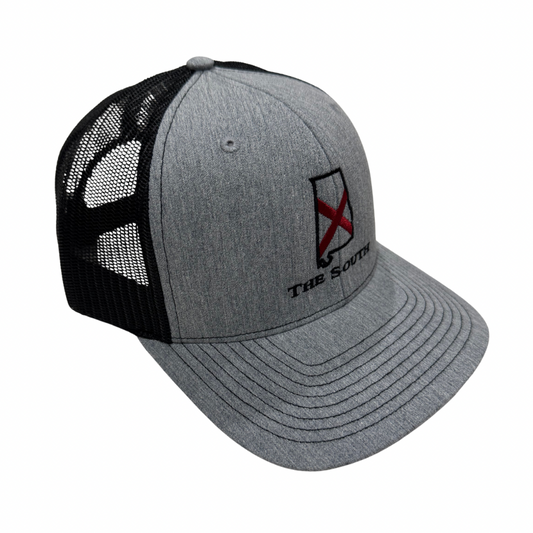 Heather Grey/Black/CrimsonX - The South