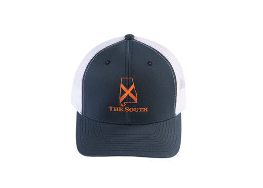 Alabama - Navy/White/Orange - The South