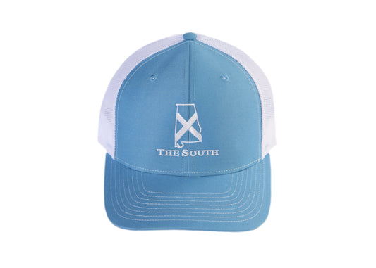 Alabama - Columbia Blue/ White - The South
