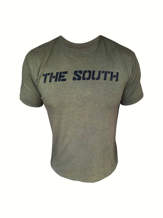 Military Green Performance Tee - The South