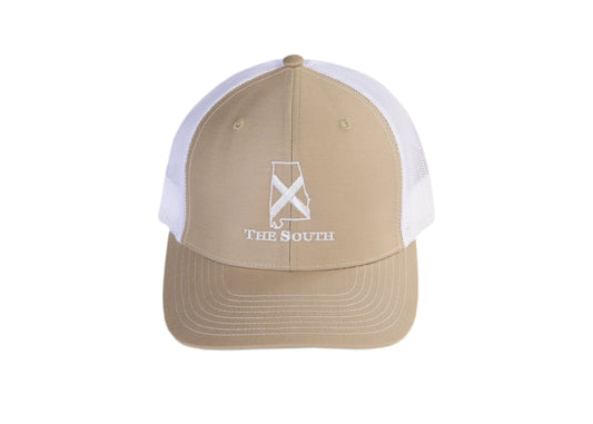 Alabama - Khaki/White - The South