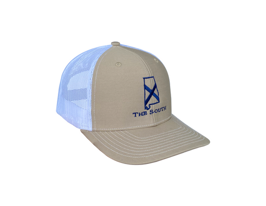 Alabama - Khaki/White/Navy - The South