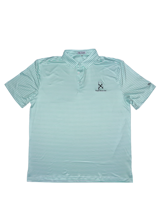 Seafoam Green Performance Polo - The South
